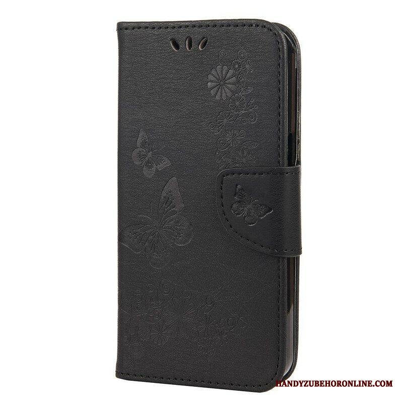 Kotelot iPhone 13 Mini Suojaketju Kuori Upeat Hihnaperhoset
