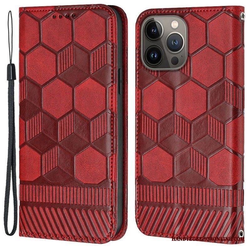 Kotelot iPhone 13 Pro Max Jalkapallon Kuvio