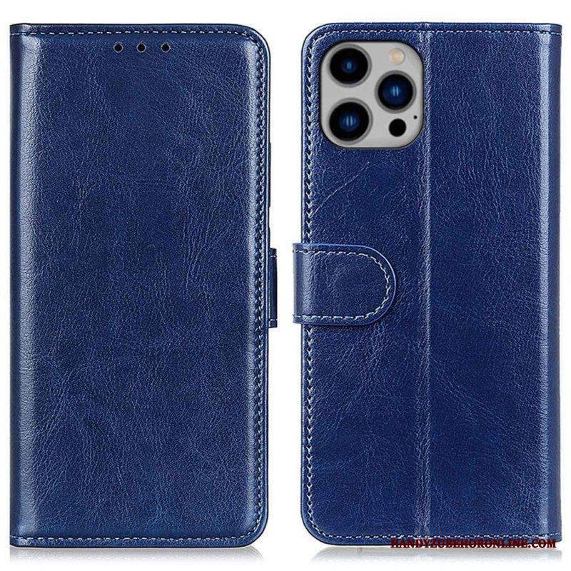 Kotelot iPhone 14 Plus Faux Leather Finesse