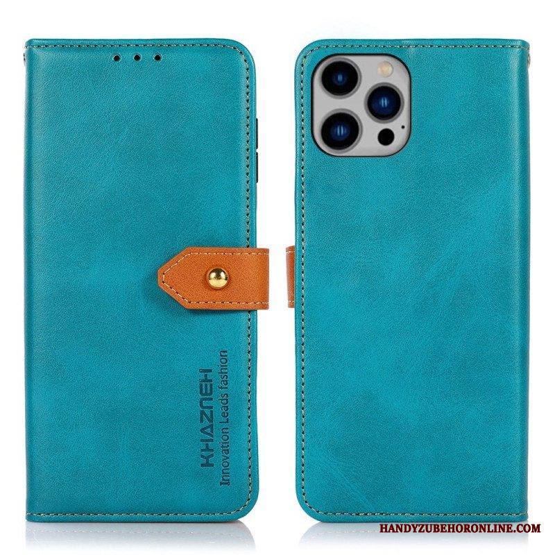 Kotelot iPhone 14 Plus Khazneh-hihnalla