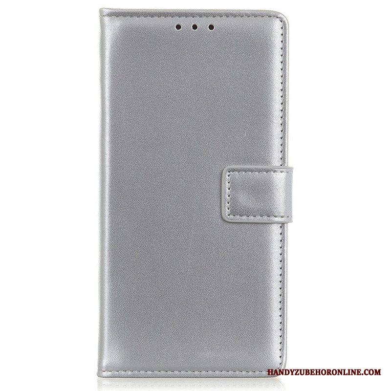 Kotelot iPhone 14 Pro Yksinkertainen Nahkaefekti