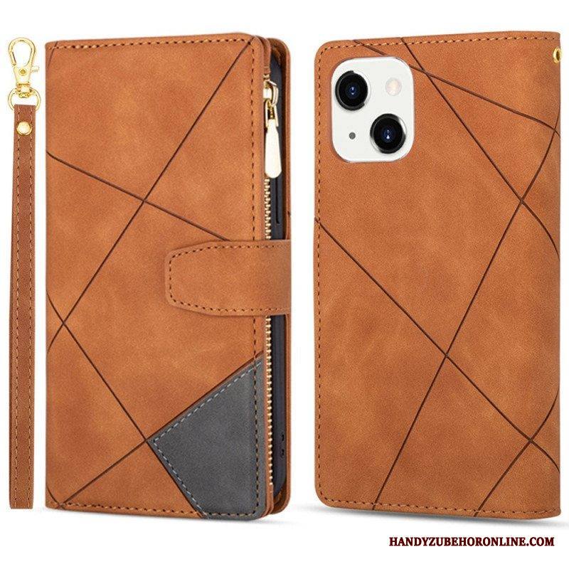 Kotelot iPhone 14 Suojaketju Kuori Hihnan Geometria