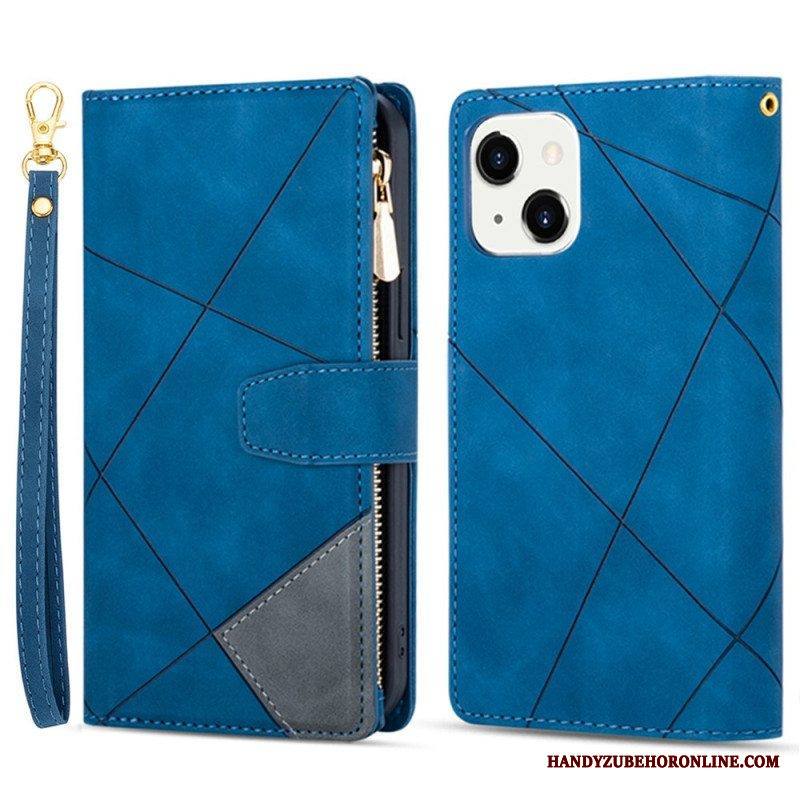 Kotelot iPhone 14 Suojaketju Kuori Hihnan Geometria