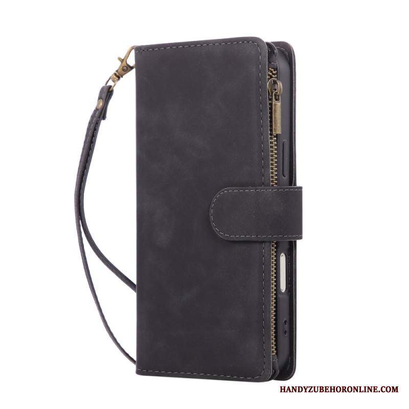 Kotelot iPhone 17 Pro Max Mokkanahkamainen Lompakko Suojakuori