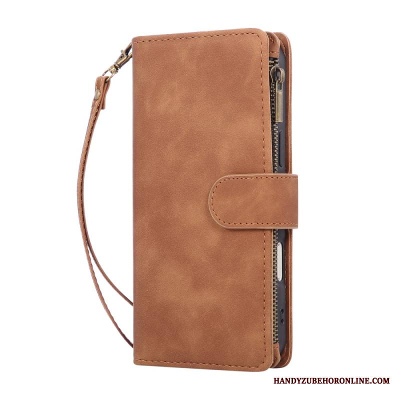 Kotelot iPhone 17 Pro Max Mokkanahkamainen Lompakko Suojakuori