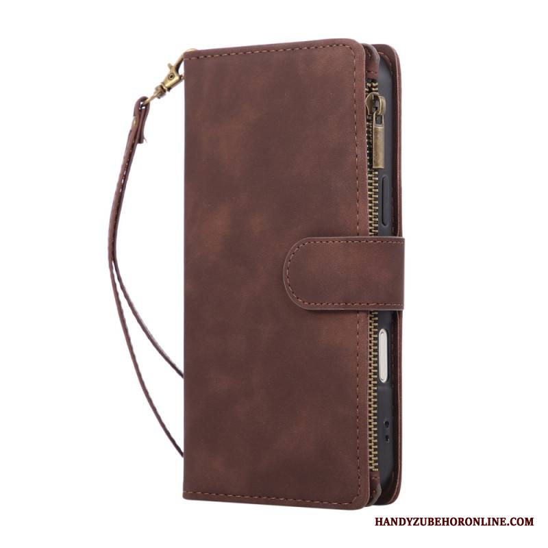 Kotelot iPhone 17 Pro Max Mokkanahkamainen Lompakko Suojakuori