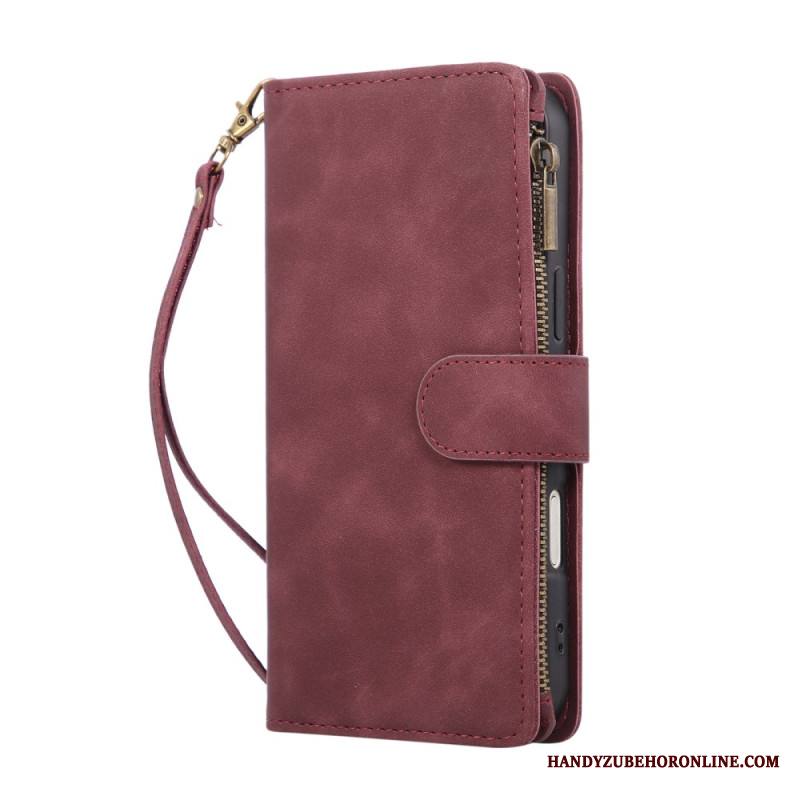 Kotelot iPhone 17 Pro Max Mokkanahkamainen Lompakko Suojakuori