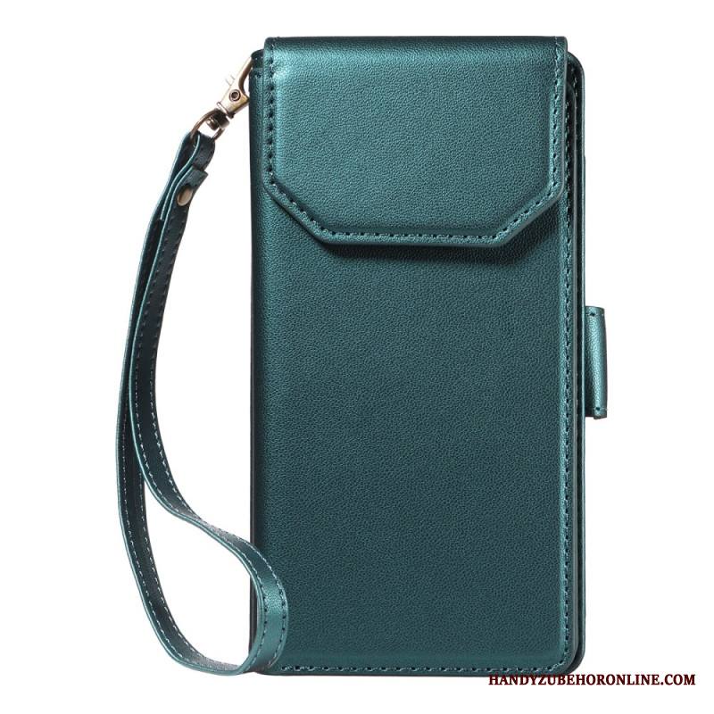 Kotelot iPhone 17 Pro Max Monikorttinen Kaulanauha Suojakuori