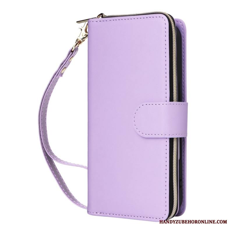 Kotelot iPhone 17 Puhelinkuoret 9 Kortin Lokeron Lompakko Ja Nauha