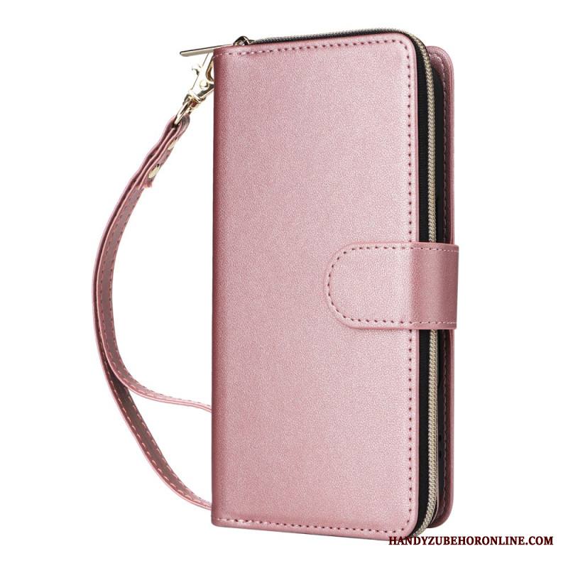 Kotelot iPhone 17 Puhelinkuoret 9 Kortin Lokeron Lompakko Ja Nauha