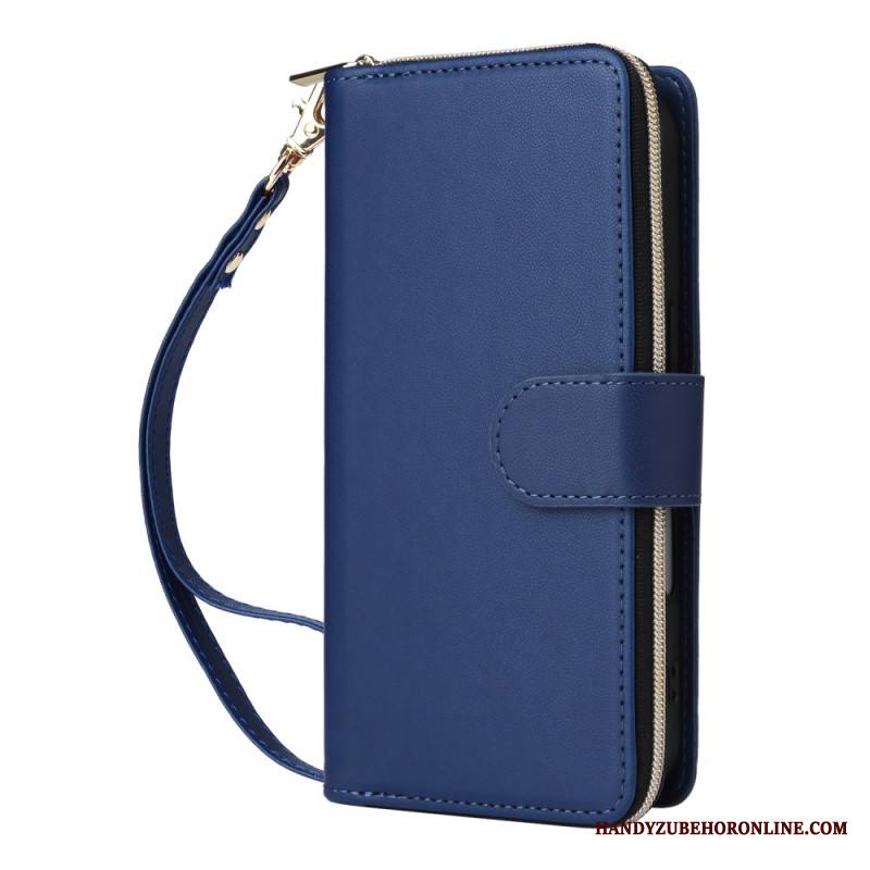 Kotelot iPhone 17 Puhelinkuoret 9 Kortin Lokeron Lompakko Ja Nauha