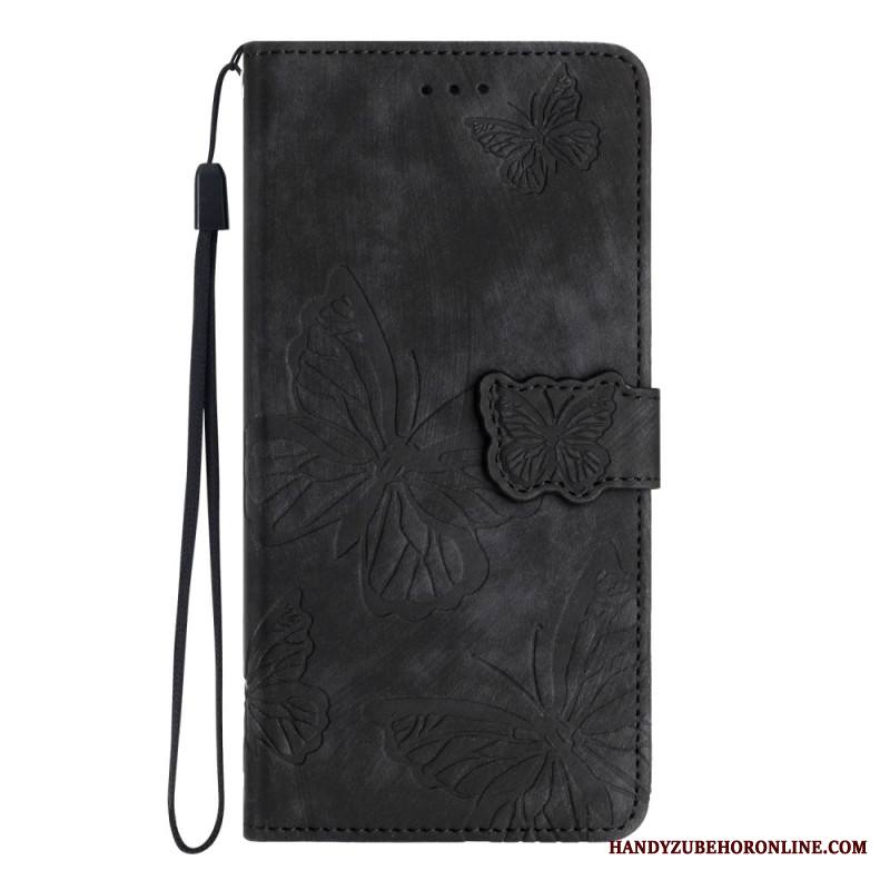 Kuoret Samsung Galaxy S25 5g Edge Mokkanahkainen Perhosefekti