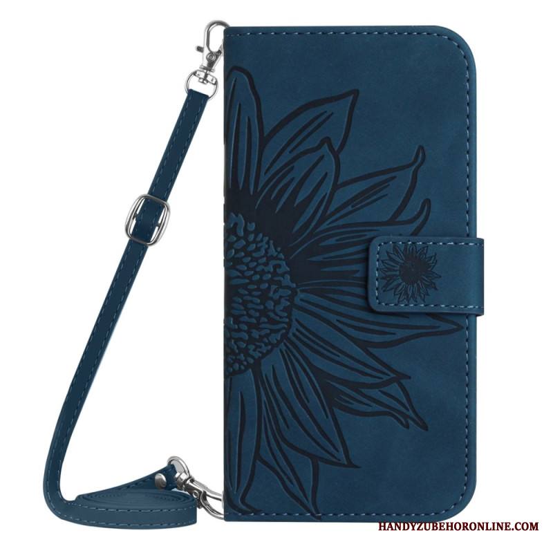 Kuoret Samsung Galaxy S26 Ultra Auringonkukkakuvioinen Olkalaukku