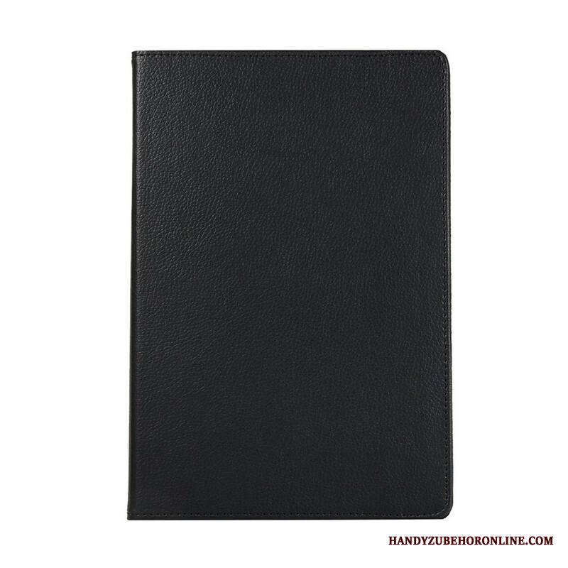 Kuoret Samsung Galaxy Tab S10 Fe Plus Pyörivä Litsikuvioinen Keinonahka