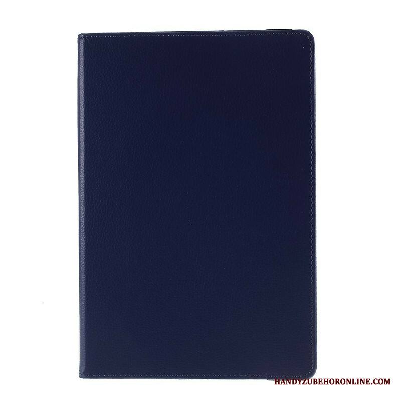 Kuoret Samsung Galaxy Tab S10 Fe Plus Pyörivä Litsikuvioinen Keinonahka