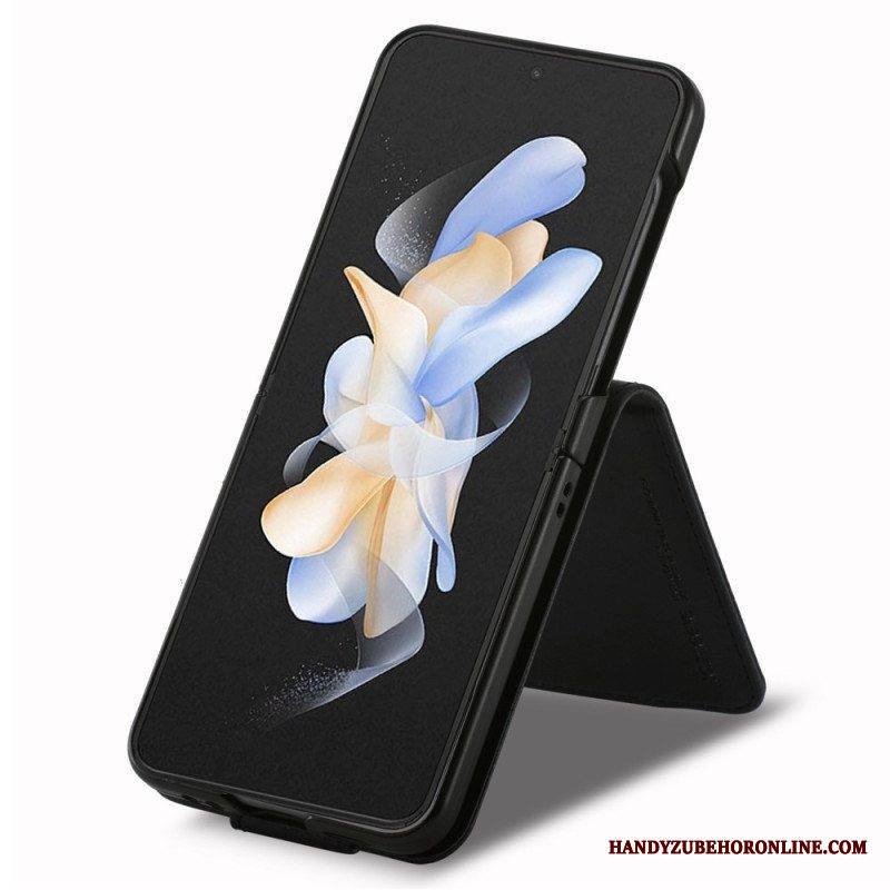 Kuoret Samsung Galaxy Z Flip 4 Kotelot Flip Rfid-kortin Pidike