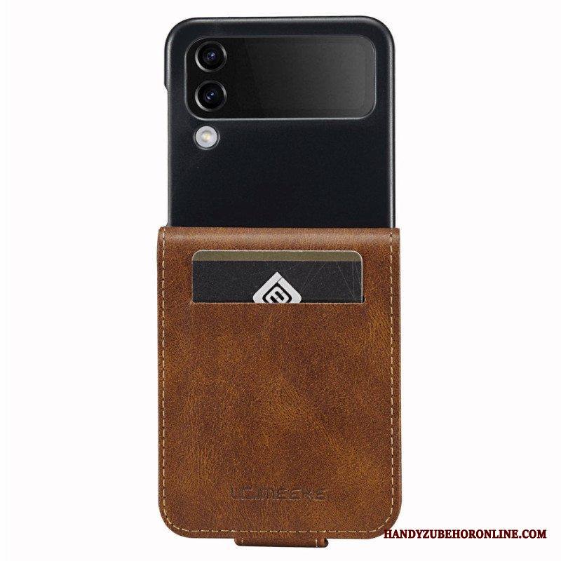 Kuoret Samsung Galaxy Z Flip 4 Kotelot Flip Rfid-kortin Pidike