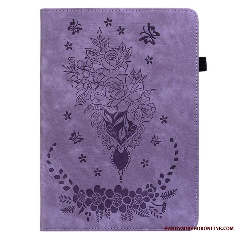 Kuoret Xiaomi Pad 6 Puhelinkuoret Ruusuinen Nahkaefekti