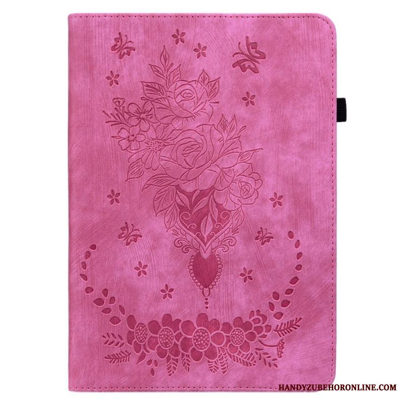 Kuoret Xiaomi Pad 6 Puhelinkuoret Ruusuinen Nahkaefekti