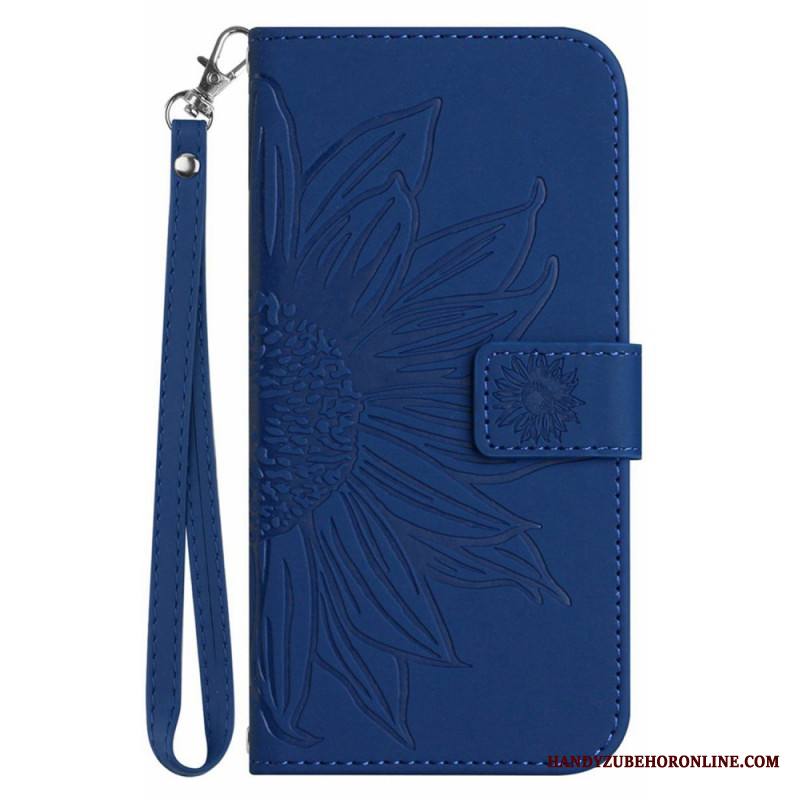 Kuoret Xiaomi Redmi Note 14 4g Auringonkukkakuvio Ja Kaulanauha