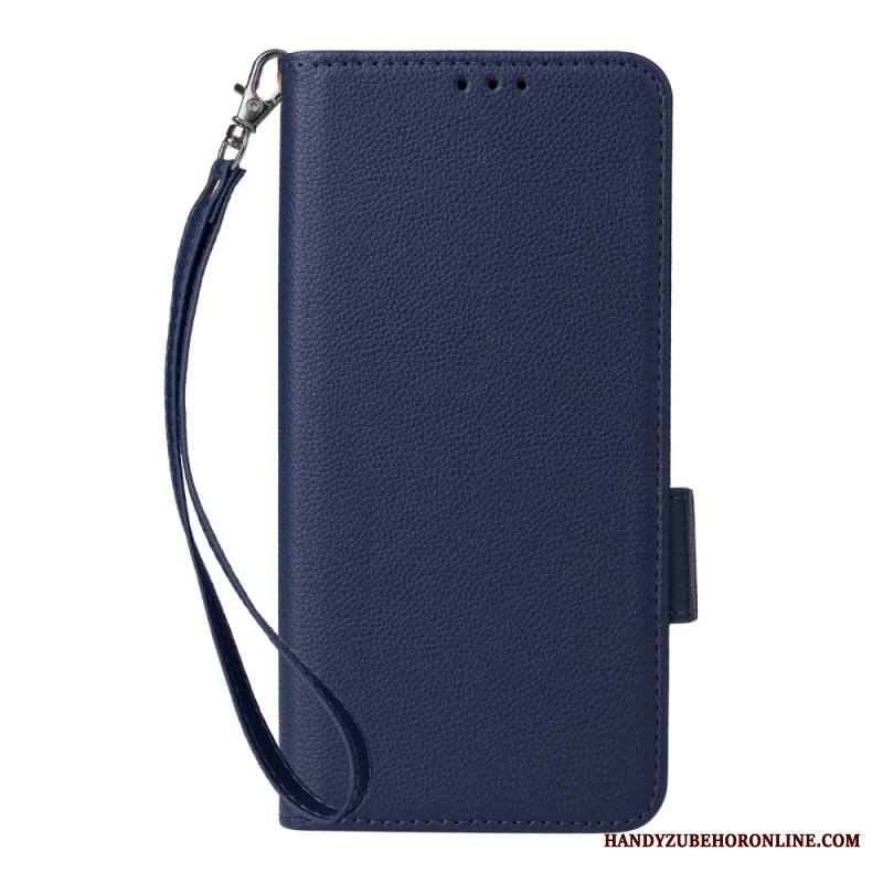 Kuoret Xiaomi Redmi Note 14 5g Litsikuvioinen Tekstuuri Hihnalla