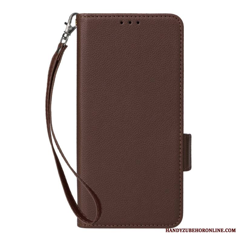 Kuoret Xiaomi Redmi Note 14 5g Litsikuvioinen Tekstuuri Hihnalla