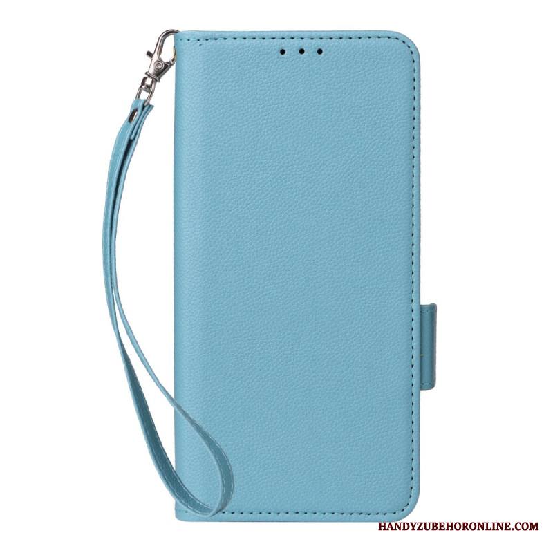 Kuoret Xiaomi Redmi Note 14 5g Litsikuvioinen Tekstuuri Hihnalla