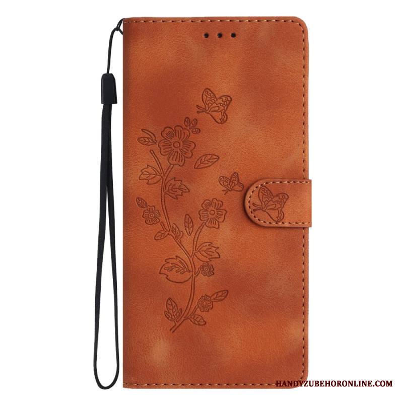 Kuoret Xiaomi Redmi Note 14 Pro 4g Kukka- Ja Perhoskuvio