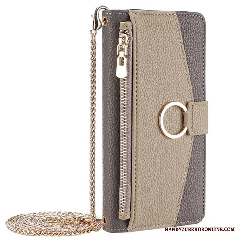 Kuoret Xiaomi Redmi Note 14 Pro 4g Peililompakko Ketjulla