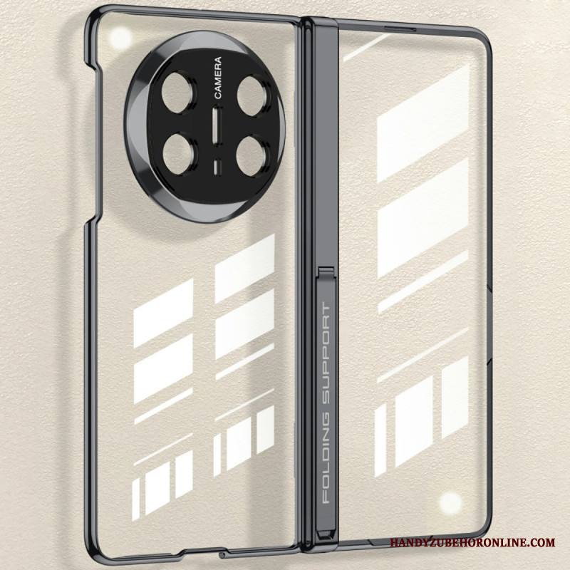 Kuori Huawei Mate X6 Läpinäkyvä Saranalla Ja Karkaistulla Lasilla