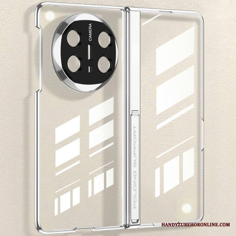 Kuori Huawei Mate X6 Läpinäkyvä Saranalla Ja Karkaistulla Lasilla