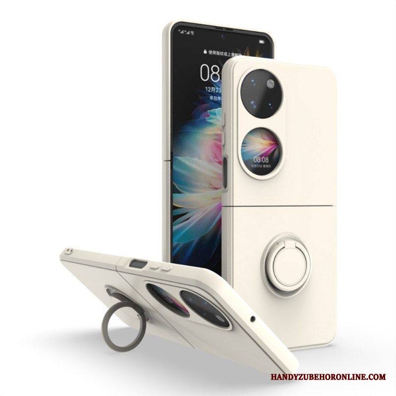 Kuori Huawei P50 Pocket Yhdistä Rengastuen Kanssa