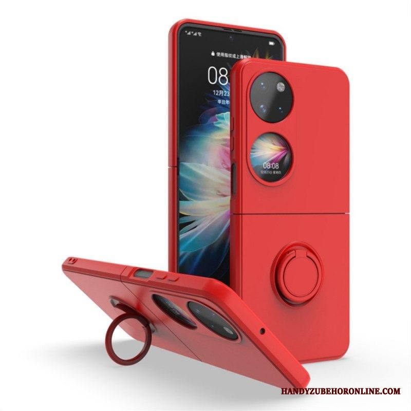 Kuori Huawei P50 Pocket Yhdistä Rengastuen Kanssa