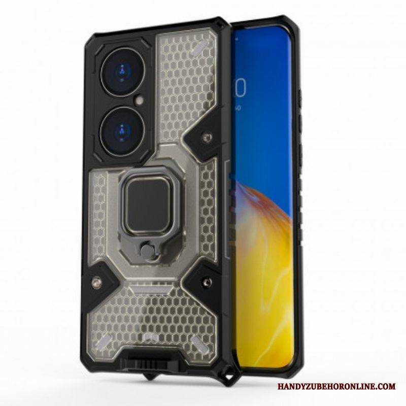 Kuori Huawei P50 Pro Honeycomb Resistant Hybrid