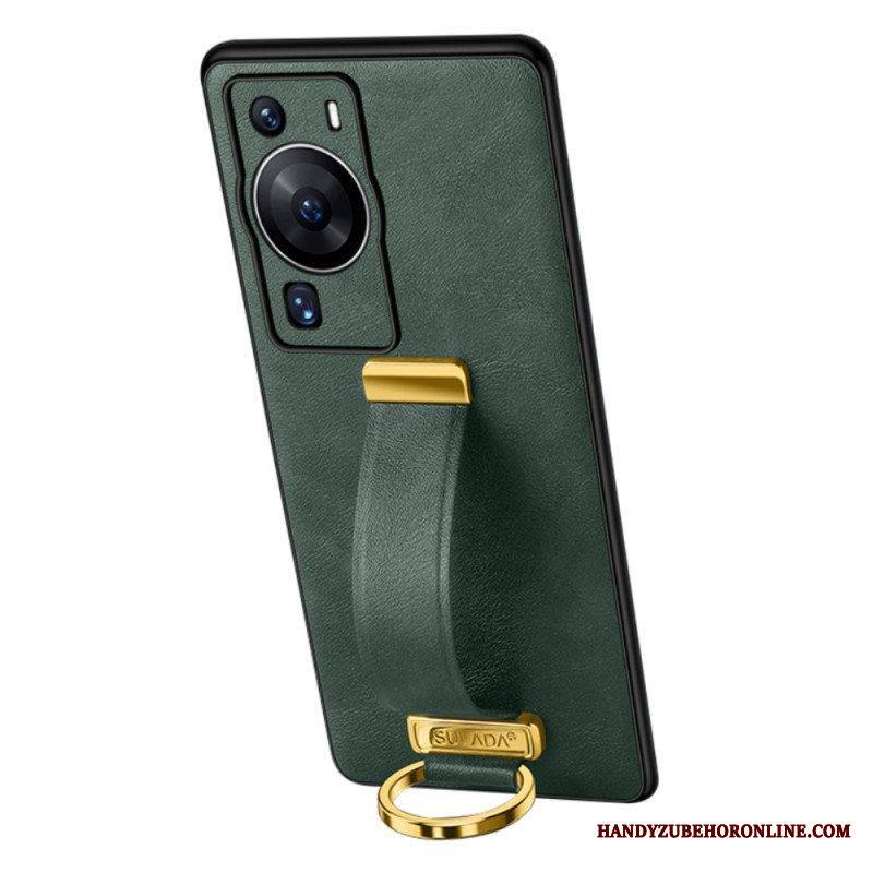 Kuori Huawei P60 Pro Hihna- Ja Rengastuilla