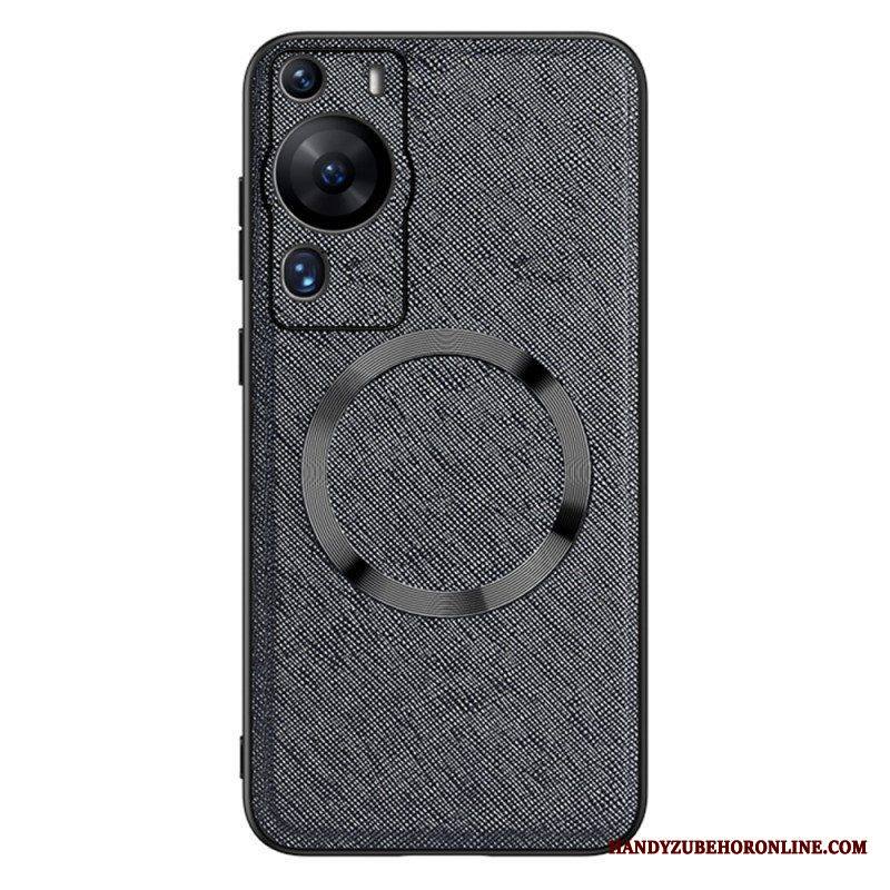 Kuori Huawei P60 Pro Keinonahkainen Lipasafe Yhteensopiva