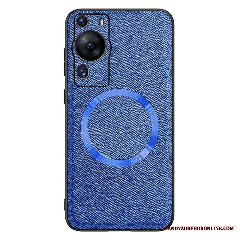 Kuori Huawei P60 Pro Keinonahkainen Lipasafe Yhteensopiva