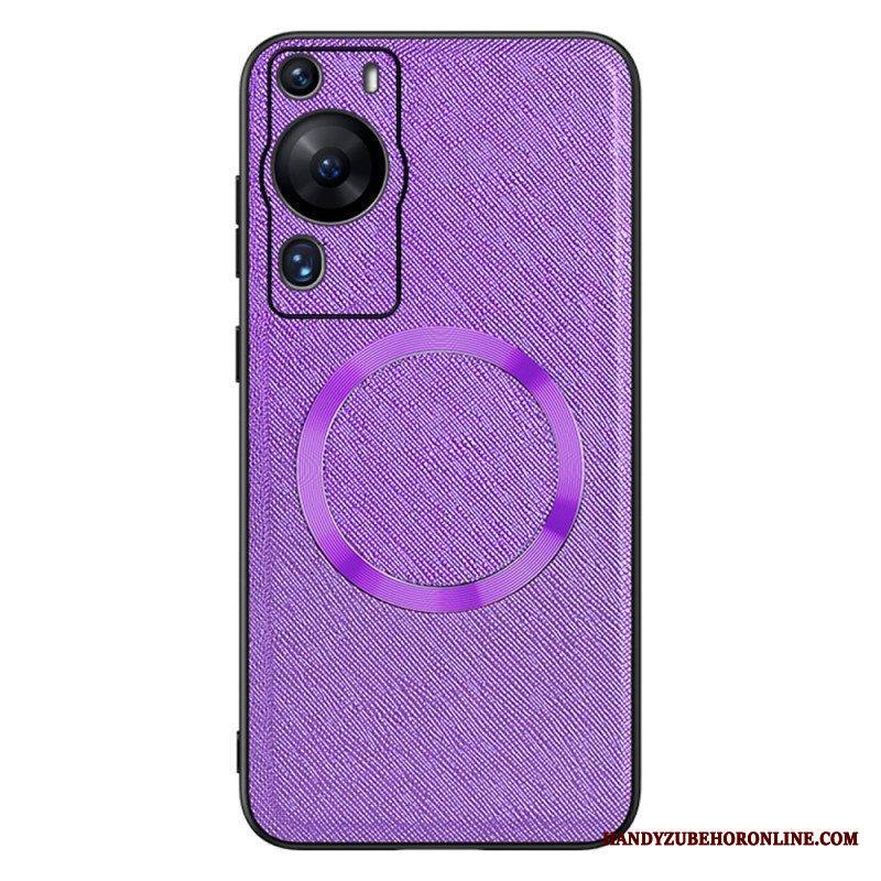 Kuori Huawei P60 Pro Keinonahkainen Lipasafe Yhteensopiva