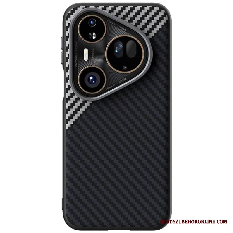 Kuori Huawei Pura 80 Ultra Magsafe Carbon Fiber Abeel Suojakuori