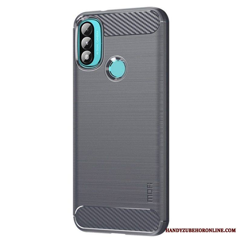 Kuori Moto E40 / E30 / E20 Mofi Harjattu Hiilikuitu