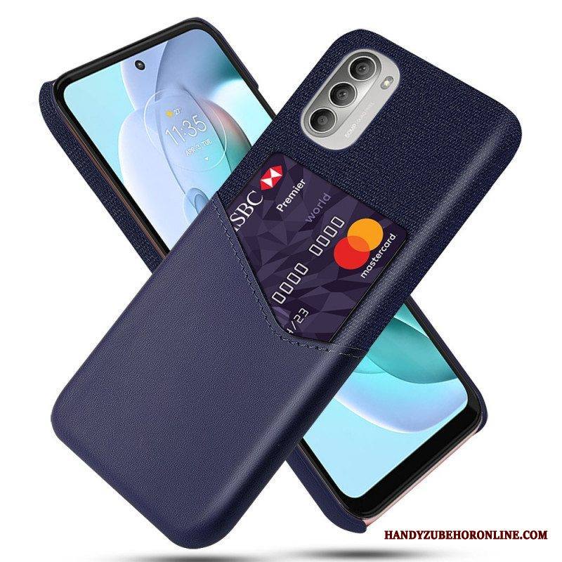 Kuori Moto G51 5G Ksq-korttikotelo