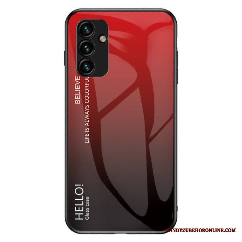 Kuori Samsung Galaxy A14 / A14 5G Karkaistu Lasi Hello