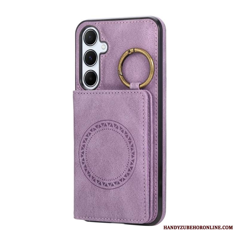 Kuori Samsung Galaxy A17 4g / 5g Korttikotelo Ja Sormus