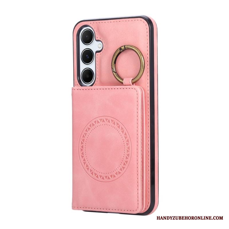 Kuori Samsung Galaxy A17 4g / 5g Korttikotelo Ja Sormus