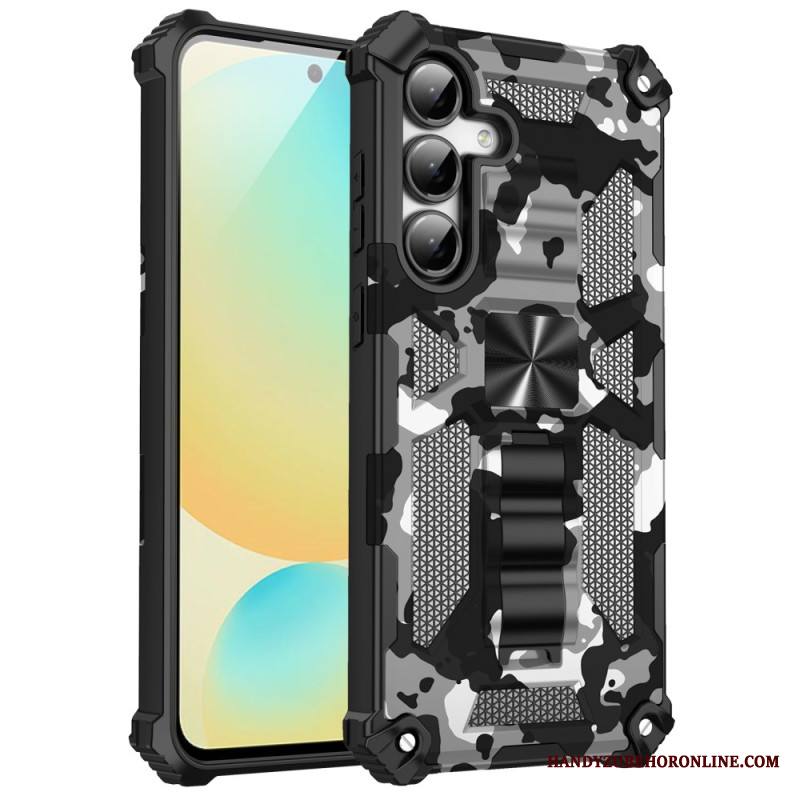 Kuori Samsung Galaxy A17 4g / 5g Naamiointikuvio Integroidulla Jalustalla