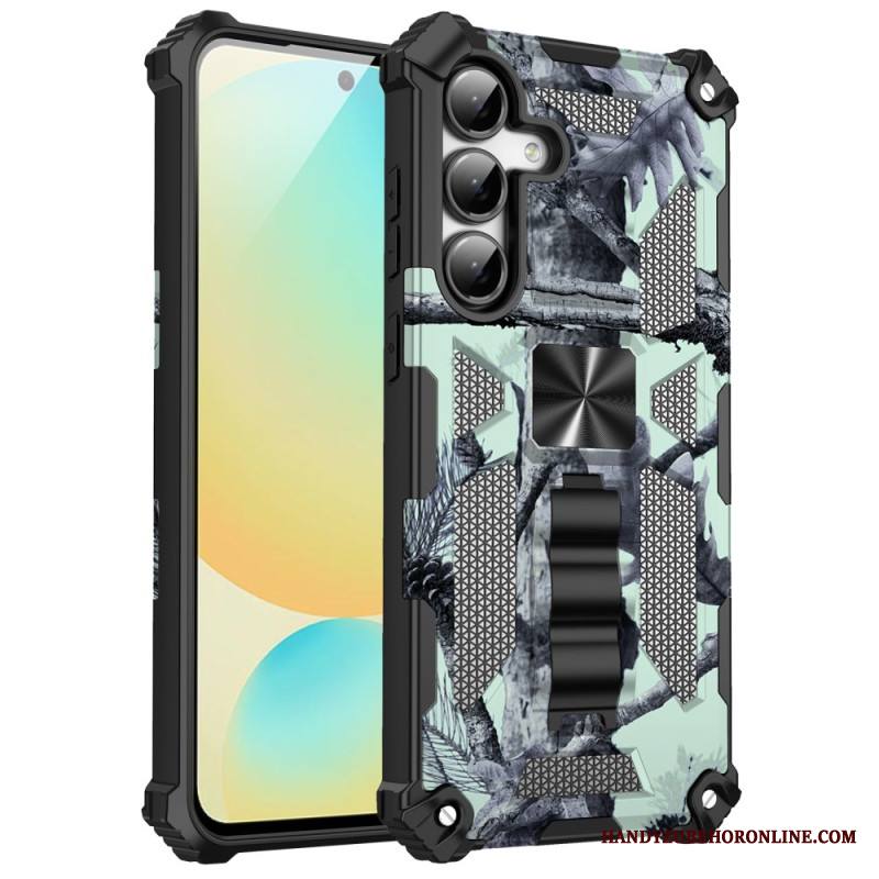 Kuori Samsung Galaxy A17 4g / 5g Naamiointikuvio Integroidulla Jalustalla