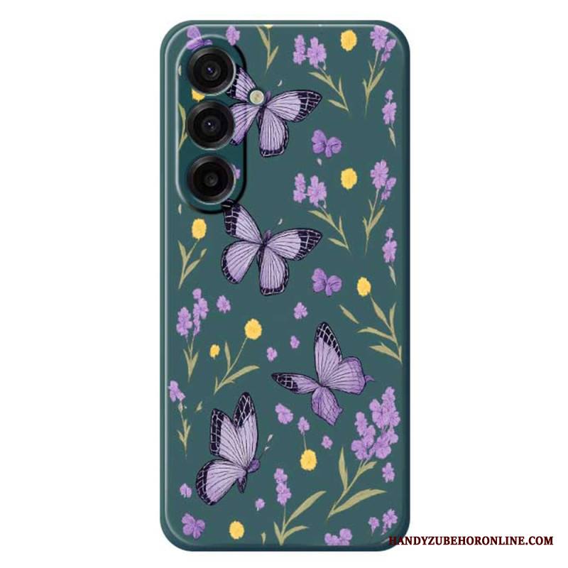 Kuori Samsung Galaxy A17 4g / 5g Violetit Perhoset