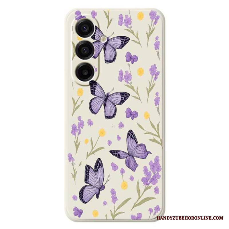 Kuori Samsung Galaxy A17 4g / 5g Violetit Perhoset