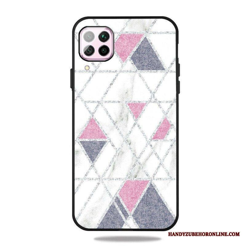 Kuori Samsung Galaxy M12 / A12 Glitter Marble