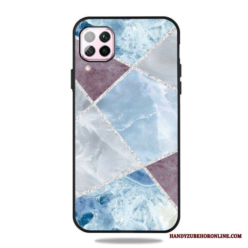 Kuori Samsung Galaxy M12 / A12 Glitter Marble